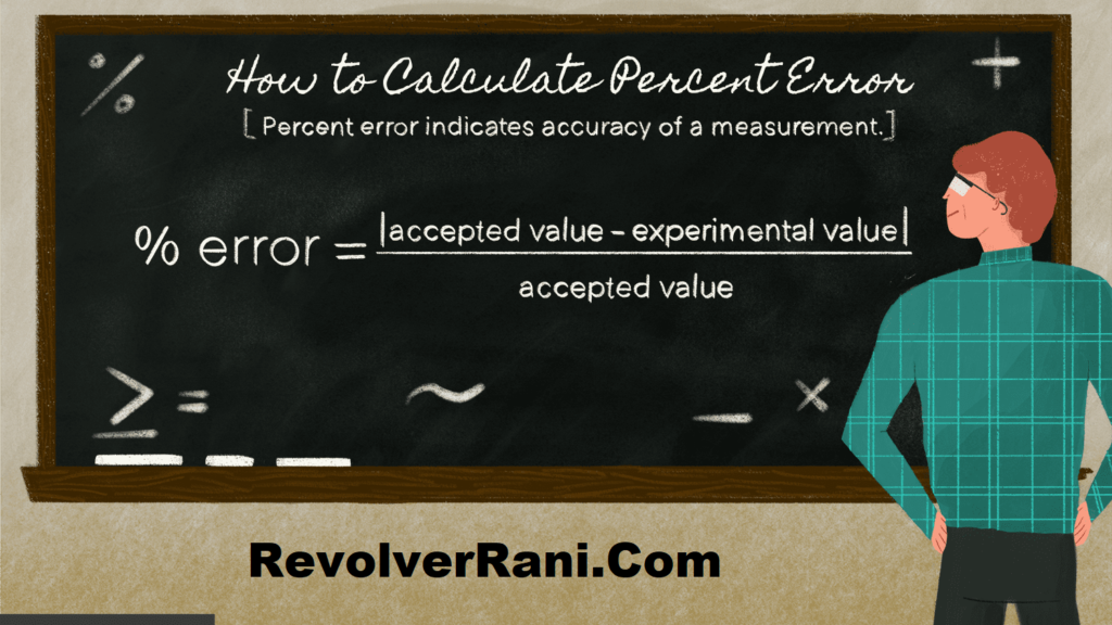 Percent Error Formula