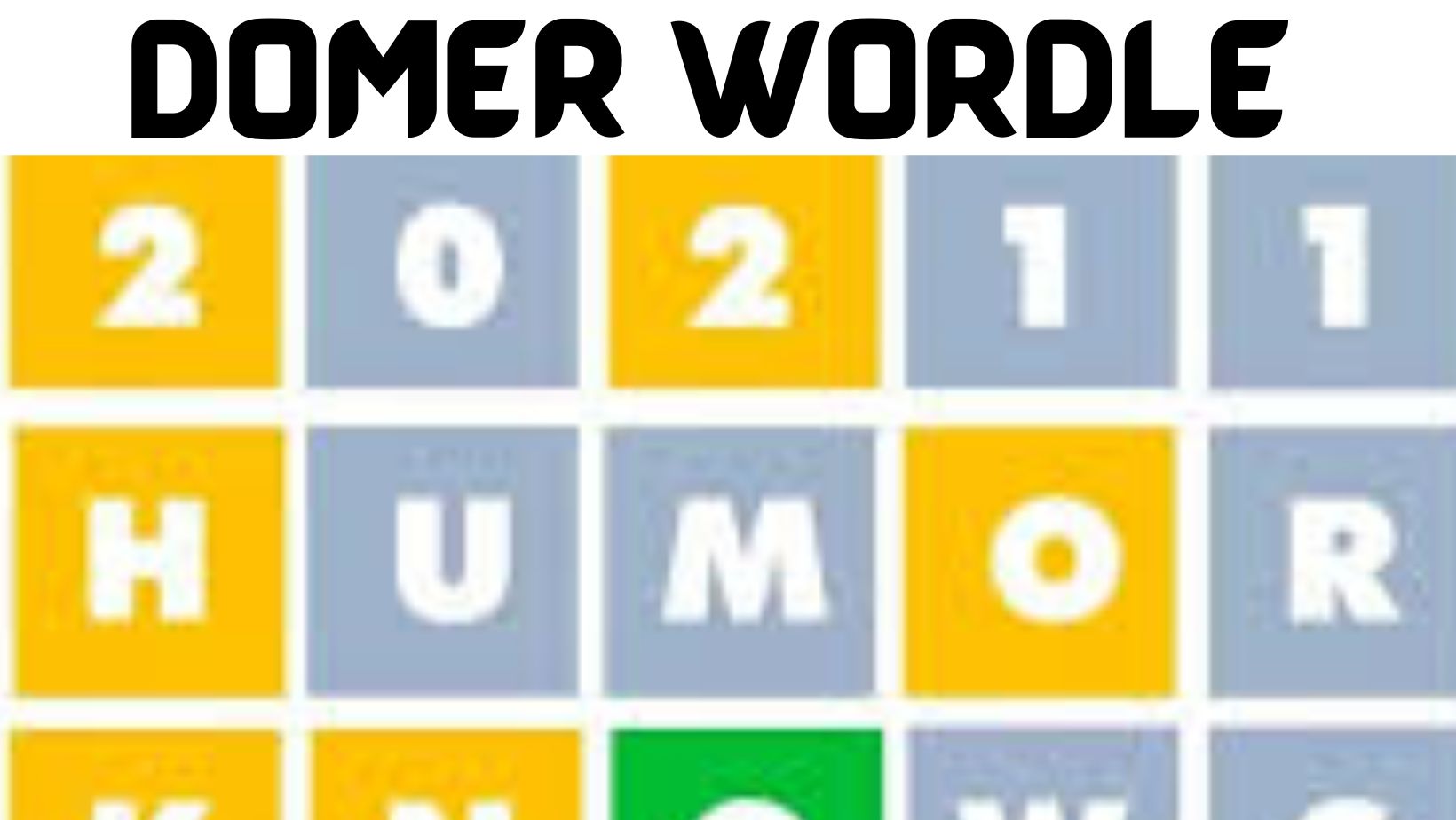 Domer Wordle May 2022 - Find Out The Truth!