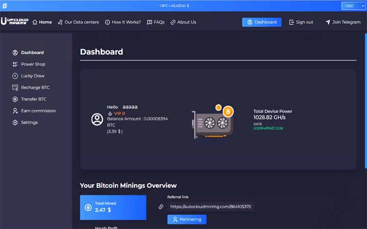 Upcloudmining Com