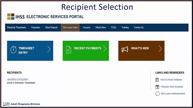 Www.etimesheets.ihss.ca.gov login