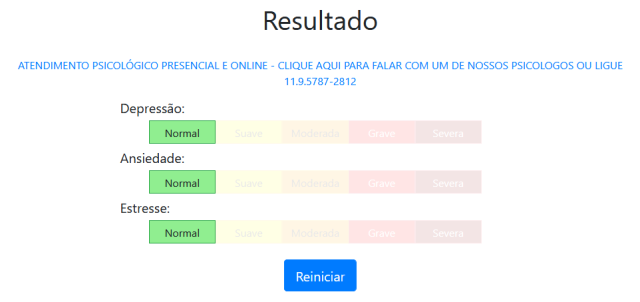 Teste Depressao Ansiedade Estresse