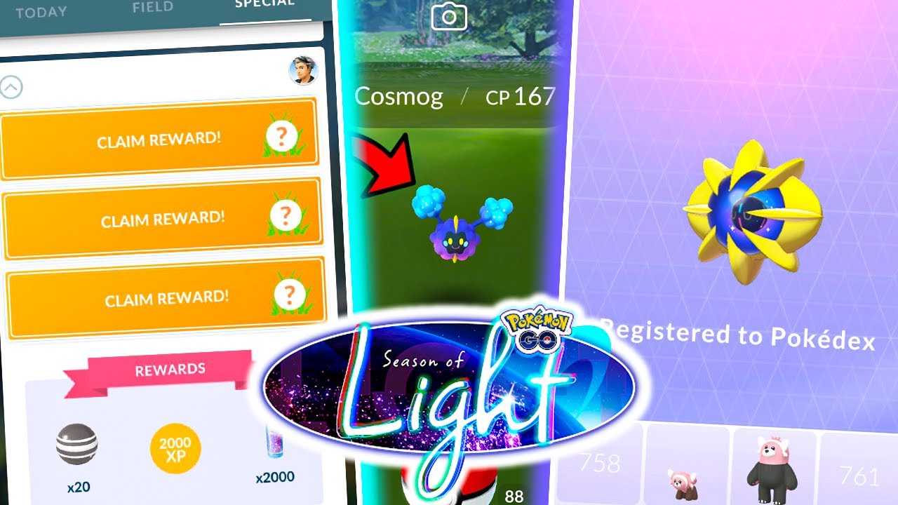 How do you find Cosmog in Pokemon Go? 