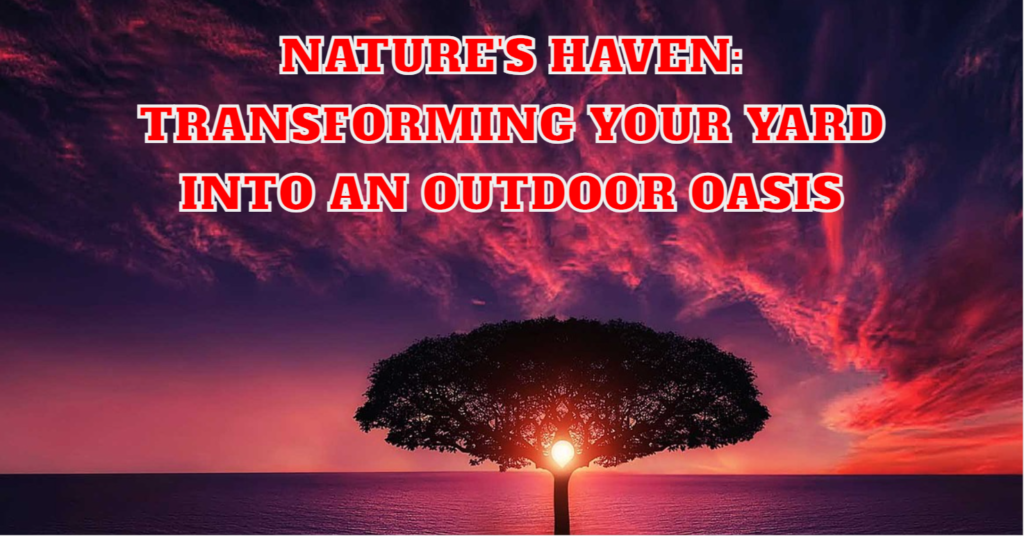 Natures Haven Transforming Your Yard into an Outdoor Oasis