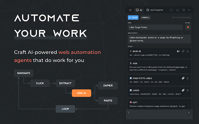 Harpa ai agente de automação com gpt-4