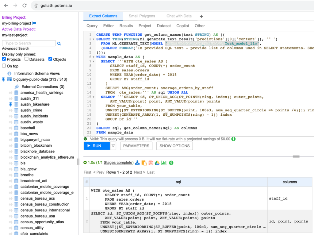 regexp extract bigquery