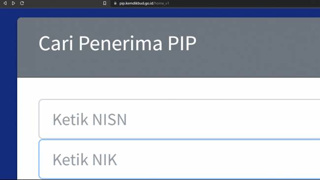 Sipintar Pip Kemdikbud Go Id