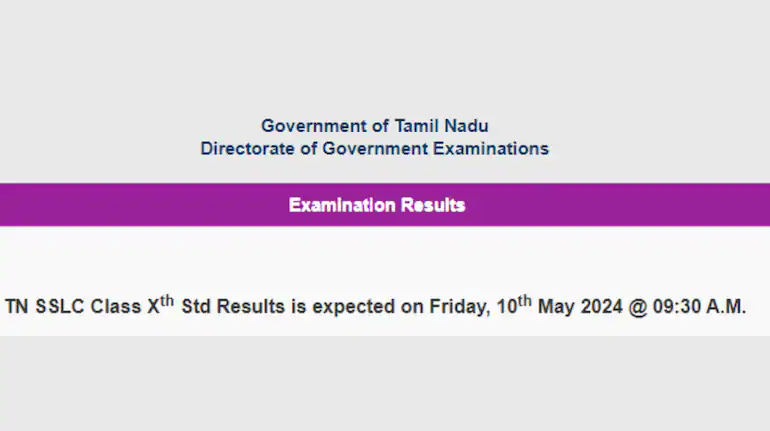 Tnresults-nic-in 10th result 2024