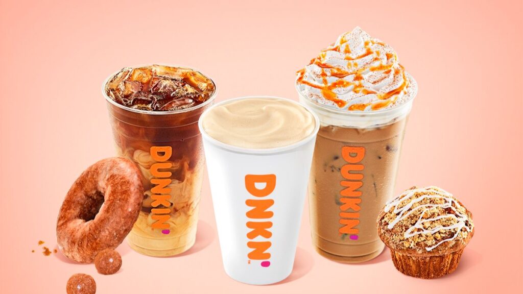 pumpkin spice latte dunkin donuts