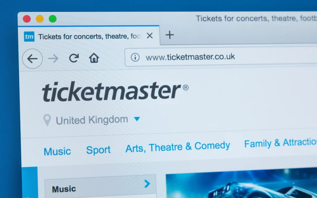 ticketmaster uk