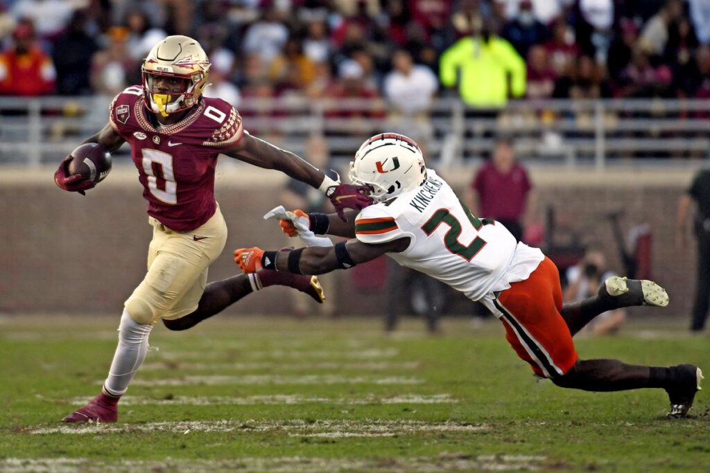 boston college eagles football vs florida state seminoles football match player stats