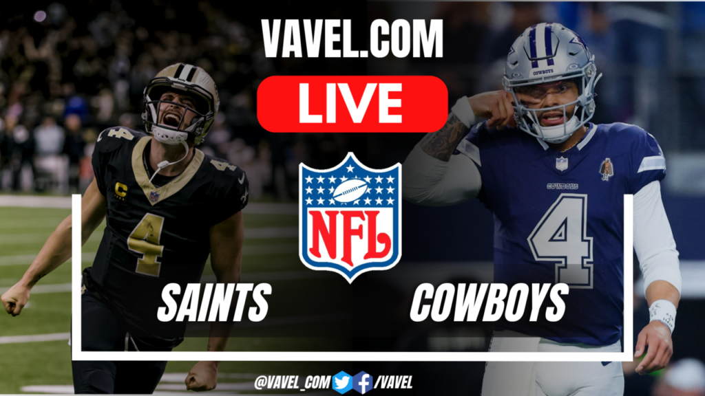 new orleans saints vs dallas cowboys match player stats