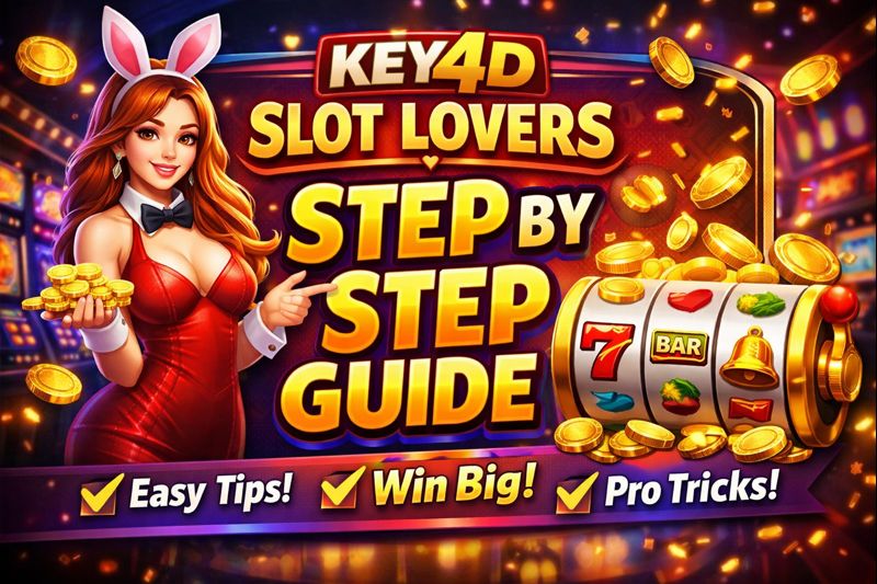 KEY4D Slot Lovers Step by Step Guide